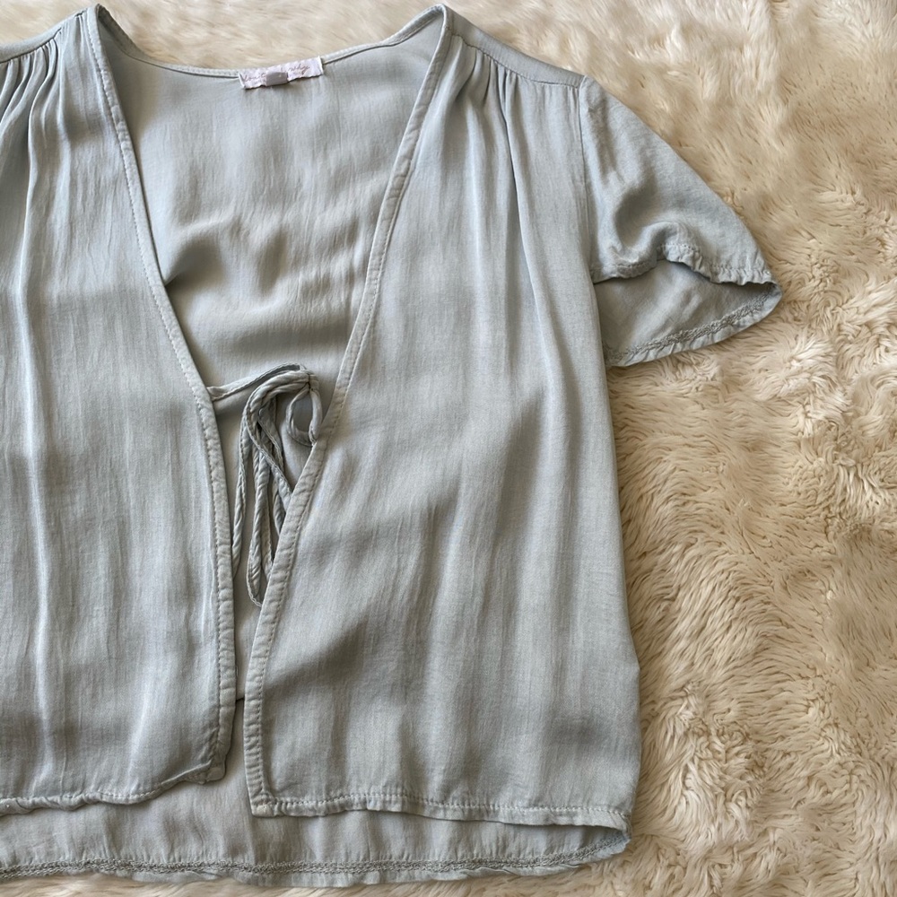 Don’t Ask Why Tie-Front Top